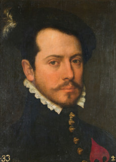 Portrait of a Knight of the Order of Santiago, 16th century. Creator: Bartolomé González.