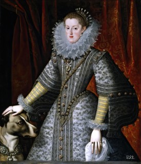 Queen Margaret of Austria, 1609. Creator: Bartolomé González.