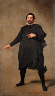 Portrait of Pablo de Valladolid, c1635. Creator: Diego Velasquez.
