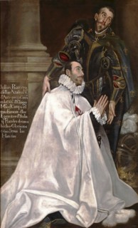 Julian Romero de las Azanas and his patron St. Julian, between 1612 and 1618. Creator: El Greco.
