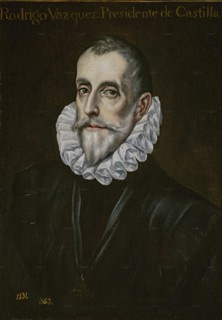 Portrait of Rodrigo Vázquez de Arce, c1590. Creator: El Greco.