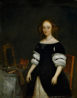 Portrait of Petronella de Waert, 1670. Creator: Gerard Terborch II.