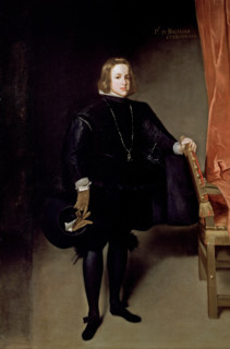 Portrait of Baltasar Carlos of Spain (1629-1646), between 1645 and 1646. Creator: Juan Battista Martinez del Mazo.