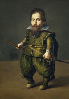 Portrait of a Dwarf, c1626. Creator: Juan van der Hamen y León.