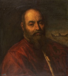 A Venetian Senator, 16th century. Creator: Jacopo Palma.