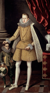 Prince Philip and the Dwarf, Miguel Soplillo, between 1620 and 1621. Creator: Rodrigo de Villandrando.