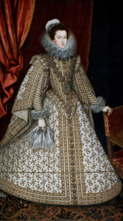 Elizabeth of Bourbon, Wife of Philip IV of Spain, c1620. Creator: Rodrigo de Villandrando.