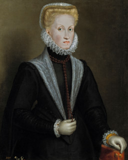 Portrait of Anna of Austria (1549-1580), 1573. Creator: Sofonisba Anguissola.