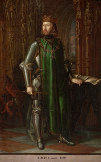Portrait of John I of Castile, c1848. Creator: Vicente Arbiol.