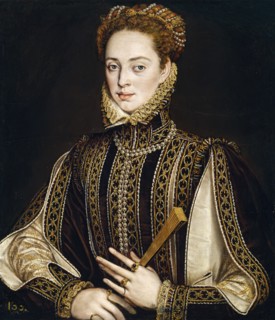 Lady with a Fan, 1572. Creator: Alonso Sanchez Coello.