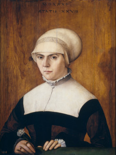 Jorg Zörer’s Wife (?), 1531. Creator: Christoph Amberger.