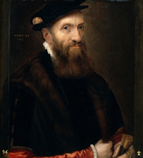 Portrait of a Man aged 48, 1555. Creator: Frans Floris.
