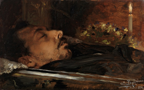Posthumous Portrait of the Painter Joaquín Araujo, 1894. Creator: Manuel Poy Dalmau.