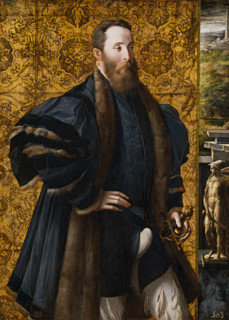 Portrait of Pier Maria Rossi di San Secondo, 1535-1538. Creator: Parmigianino.