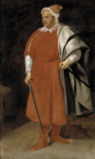 The Jester Barbarroja, c1634. Creator: Diego Velasquez.