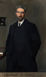 Manuel Bartolomé Cossío, 1908. Creator: Joaquin Sorolla y Bastida.
