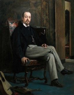 The painter Benito Soriano Murillo, 1863. Creator: Raimundo de Madrazo y Garreta.