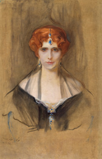 Elinor Glyn, 1914. Creator: Philip A de Laszlo.