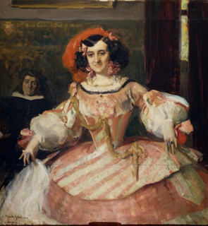 The actress María Guerrero as "La dama boba", 1906. Creator: Joaquin Sorolla y Bastida.
