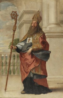 Saint Ambrose, c1655. Creator: Gaspar de Crayer.
