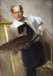 Self-portrait, 1905. Creator: José Villegas Cordero.