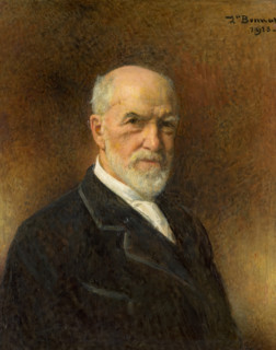 Self-portrait , 1918. Creator: Leon Joseph Florentin Bonnat.