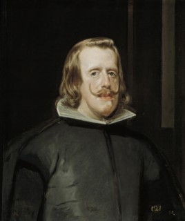 Philip IV in old age, c1653. Creator: Diego Velasquez.