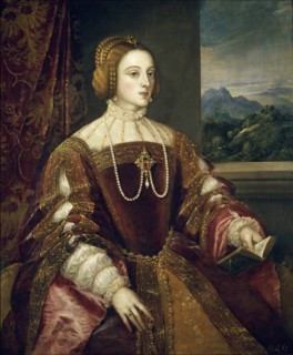 Portrait of Isabella of Portugal, 1548. Creator: Titian.