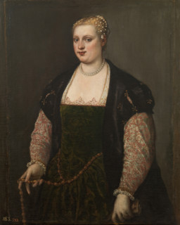 Portrait of a Woman, c1560. Creator: Titian.