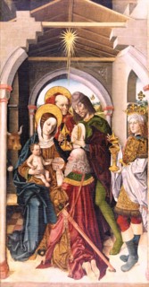 The Adoration of the Magi, c1500. Creator: Master of La Sisla.