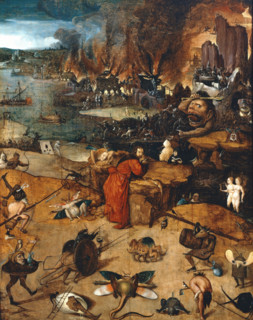 Temptation of St. Anthony, c1520. Creator: Hieronymus Bosch;Bosch, Hieronymus;Ambrosius Bosch;Jerome Bosch;Jeronimus Bosch;Bosch, Jheronimus;El Bosco;Jheronimus Bosch;Hieronymus Bosch van Aeken.