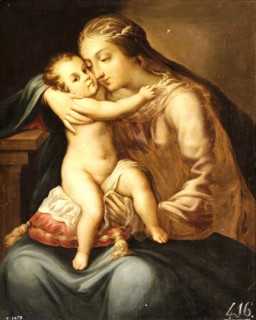 The Virgin and Child, 17th century. Creator: Unknown.