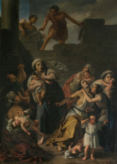 Episode from the Massacre of the Innocents, 1855. Creator: Antonio Gómez y Cros.