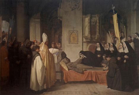 Translation of Saint Francis of Assisi, 1866. Creator: Benito Mercade y Fabregas.