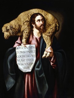 The Good Shepherd, 17th century. Creator: Cristóbal García Salmerón.