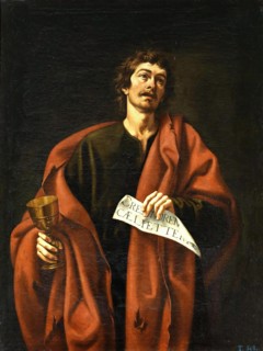Saint John the Evangelist, 17th century. Creator: Cristóbal García Salmerón.