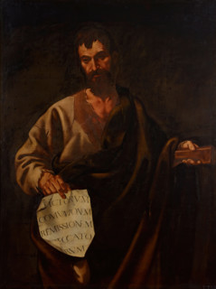Saint Simon, 17th century. Creator: Cristóbal García Salmerón.