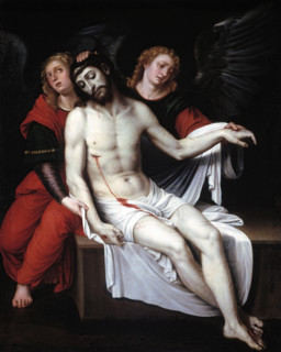 Dead Christ Supported by Two Angels, early 17th century. Creator: Francesc Ribalta.