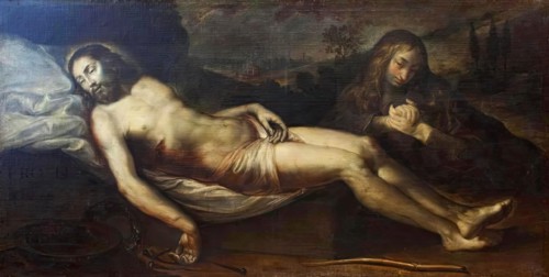 Recumbent Christ, 1647. Creator: Francisco Camilo.