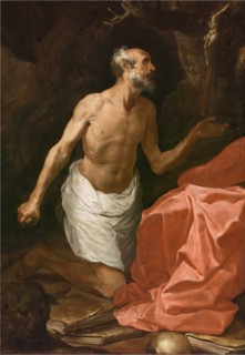 Saint Jerome Penitent, c1650. Creator: Francisco Herrera.