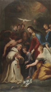 The apparition of the Virgin to Simón de Rojas, c1640. Creator: Gaspar de Crayer.