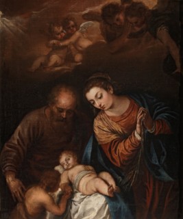 The Holy Family, mid 17th century. Creator: Juan Antonio de Frias y Escalante.