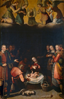 The Birth of Christ, 1603. Creator: Juan Pantoja de la Cruz.