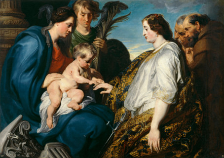 The Mystic Marriage of Saint Catherine, between 1618 and 1620. Creator: Anthony van Dyck.