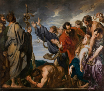 The Brazen Serpent, between 1618 and 1620. Creator: Anthony van Dyck.