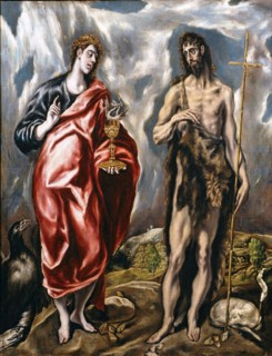 Saint John the Baptist and Saint John the Evangelist, 1600s. Creator: El Greco.