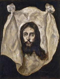 Holy Face of Jesus, between c1586 and c1595. Creator: El Greco.