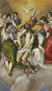The Holy Trinity, between c1577 and c1579. Creator: El Greco.