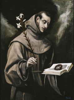 Saint Anthony of Padua, c1580. Creator: El Greco.