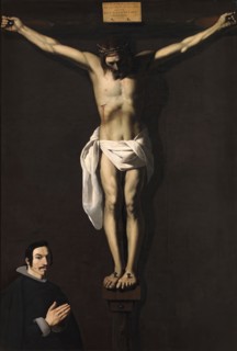 The Crucified Christ with a Donor, 1640. Creator: Francisco de Zurbaran.